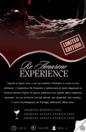 Alt= Re Amarone Experience _ Tour e degustazione Cantina Provolo