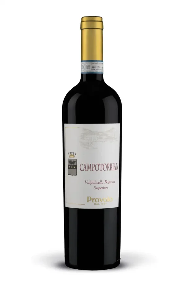 Provolo classic wines: Campotorbian, valpolicella ripasso superiore DOC